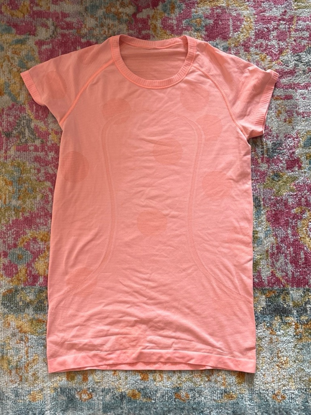 Peach polka dot swiftly tech